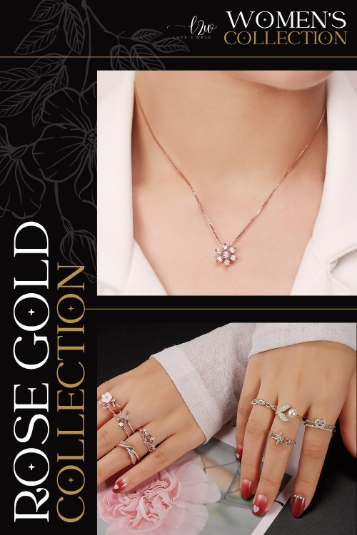 Rose gold collection