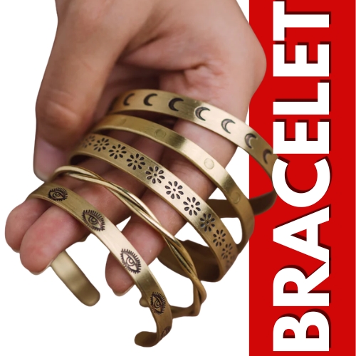 Rose gold bracelets